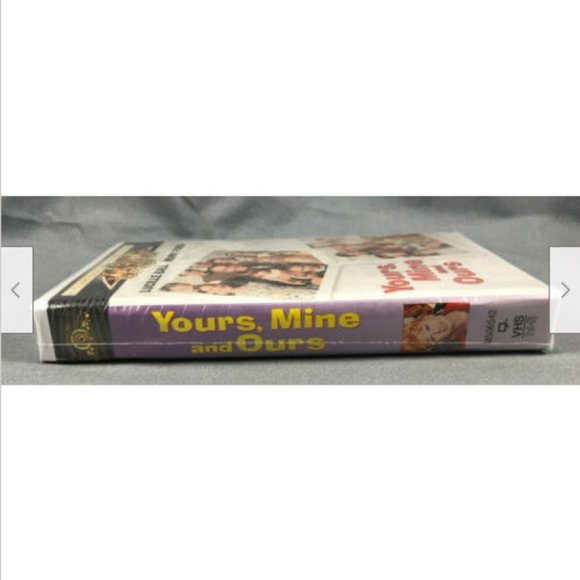 New Clamshell Yours Mine &Ours VHS Video Tape MGM Lucille Ball Henry Fonda 1968 - Picture 5 of 6